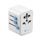 หัวแปลงปลั๊กไฟ Bazic Universal Travel Adapter GOPORT 2A3C 28W