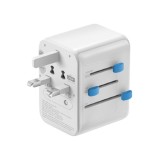 หัวแปลงปลั๊กไฟ Bazic Universal Travel Adapter GOPORT 2A3C 28W