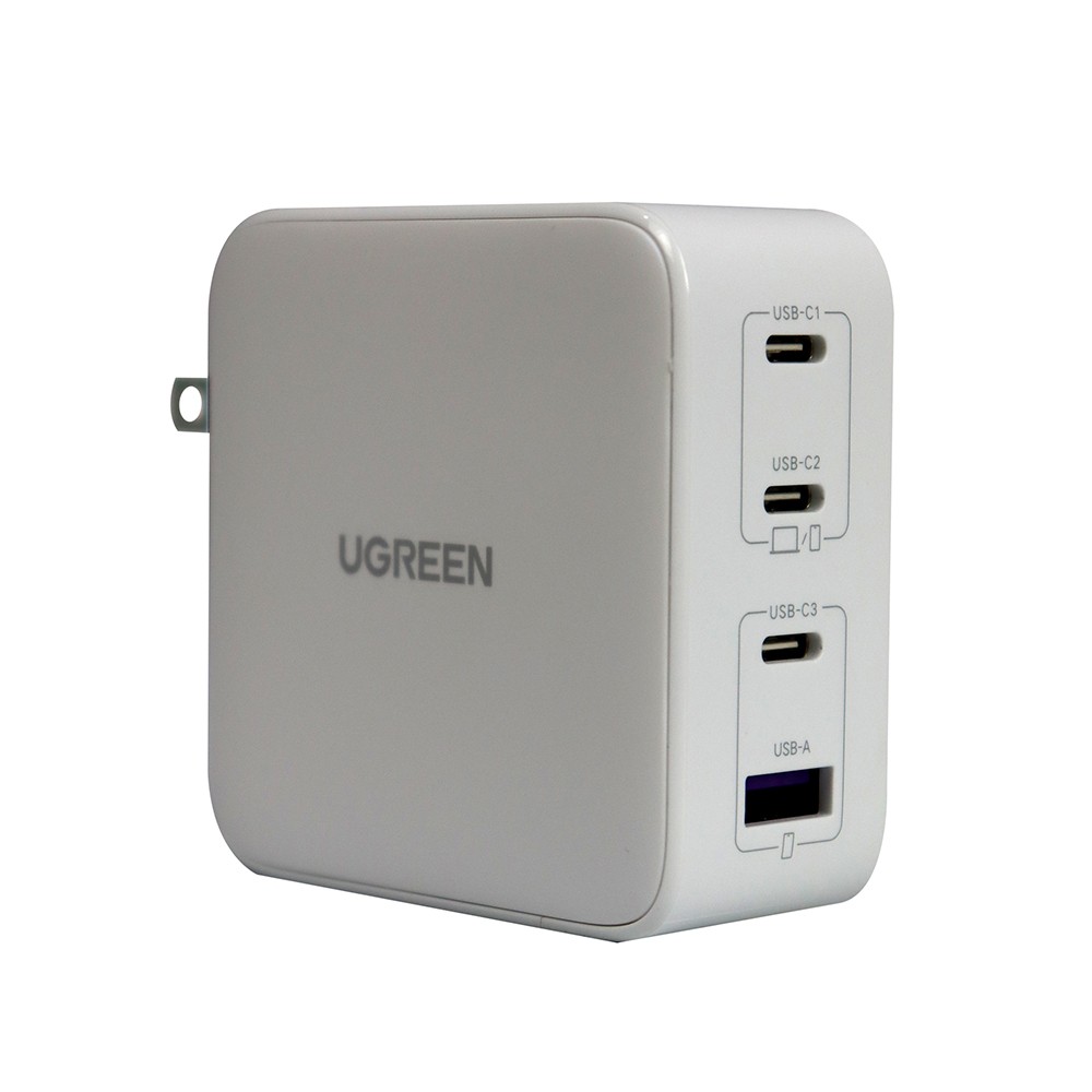 อะแดปเตอร์ Ugreen Wall Charger 1 USB-A / 3 USB-C White