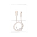 สายชาร์จ TECHPRO USB-A to Lightning Cable 3A Super Fast Charge 1M. White (TP-C01)
