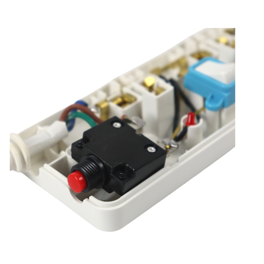 ปลั๊กไฟ Philips TIS Plug 5 Way 5 Switch 5M. (CHP3457WC/67) White