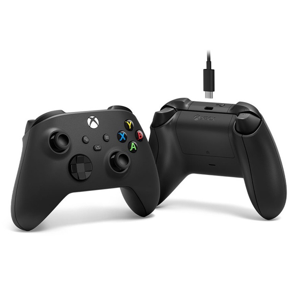 จอยคอนโทรลเลอร์ Microsoft Xbox Wireless Controller Carbon Black