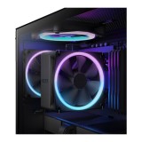พัดลมซีพียู NZXT CPU AIR COOLER T120 RGB Black (RC-TR120-B1)