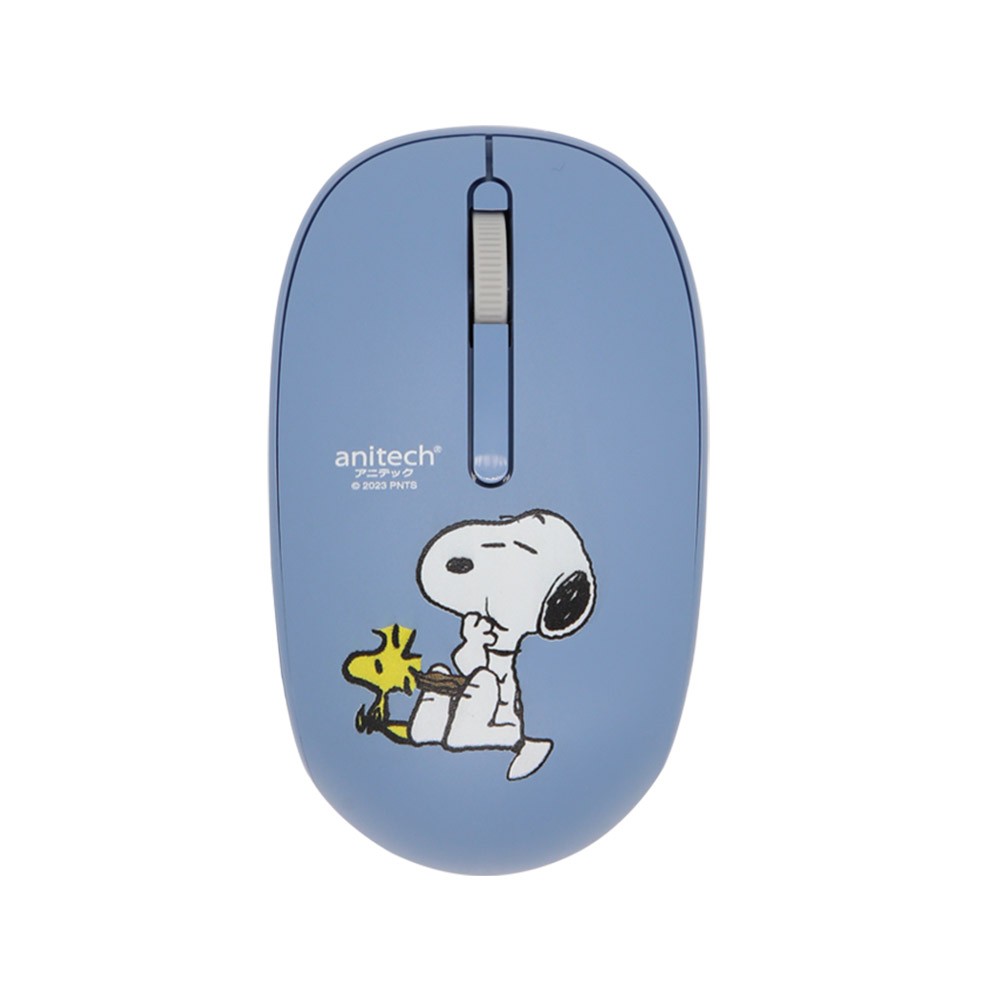 เมาส์ไร้สาย Anitech Wireless Mouse Snoopy (SNP-W233) Blue