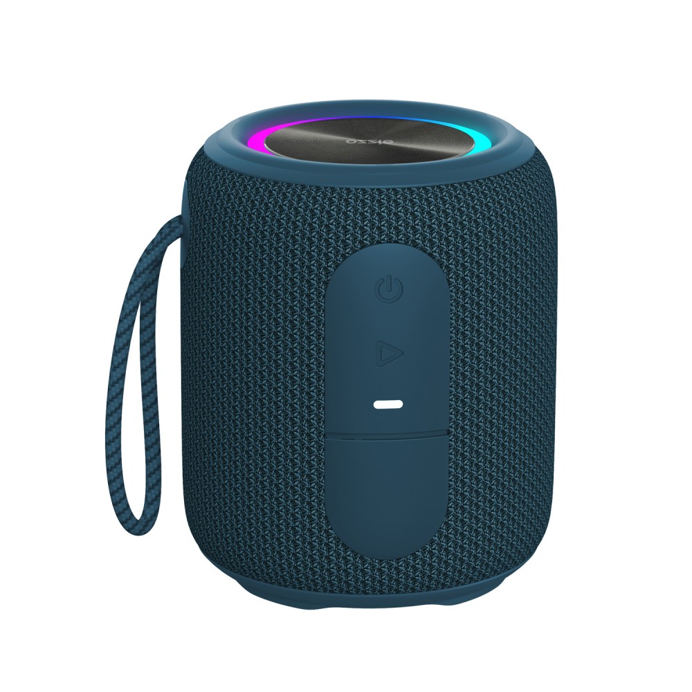 ลำโพงบลูทูธ Ozzie LED H100 Dark Blue