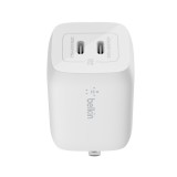 อะแดปเตอร์ Belkin Dual Wall Charger 2 USB-C White
