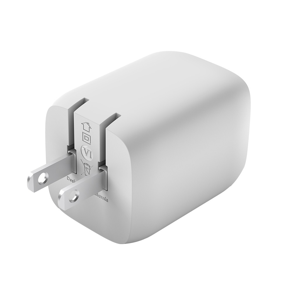 อะแดปเตอร์ Belkin Dual Wall Charger 2 USB-C White