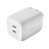 อะแดปเตอร์ Belkin Dual Wall Charger 2 USB-C White