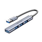 Vention Port Hub USB-A to 4xUSB 3.0 (CKOHB) Gray