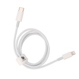 สายชาร์จ Blue Box USB-C to Lightning Cable 27W 1M. White (BB-C06)