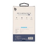 สายชาร์จ Blue Box USB-C to Lightning Cable 27W 1M. White (BB-C06)