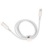สายชาร์จ Blue Box USB-C to Lightning Cable 27W 1M. White (BB-C06)