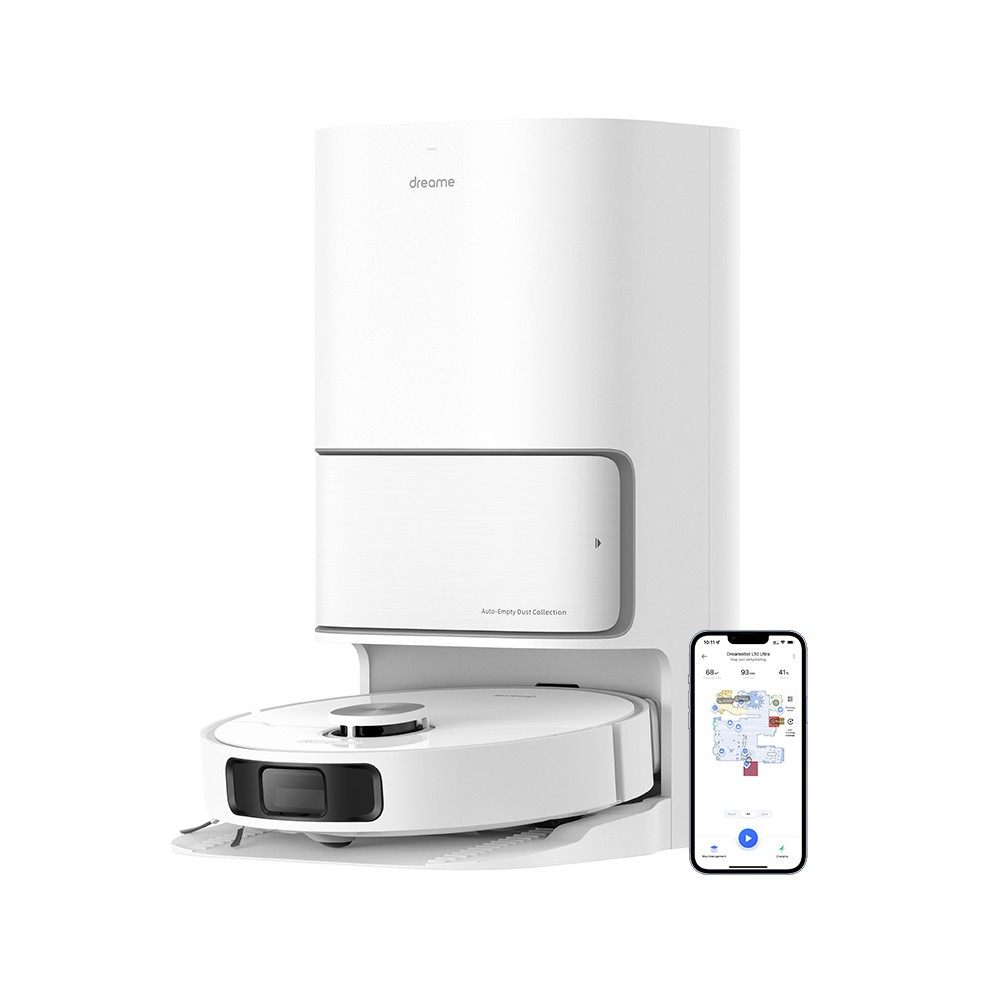หุ่นยนต์ดูดฝุ่น Dreame Bot L10 Ultra White