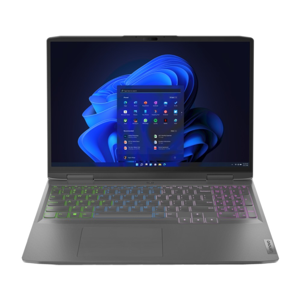 โน๊ตบุ๊ค Lenovo LOQ 16IRH8-82XW0049TA Storm Grey