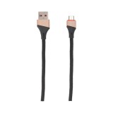 สายชาร์จ QPLUS USB-A to Micro QP-C02 Gray