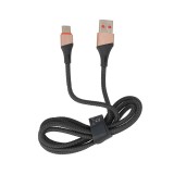สายชาร์จ QPLUS USB-A to Type-C QP-C02 Gray