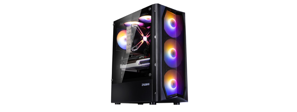 เคสคอมพิวเตอร์ Zalman Computer Case N4 Black Mid-Tower Black