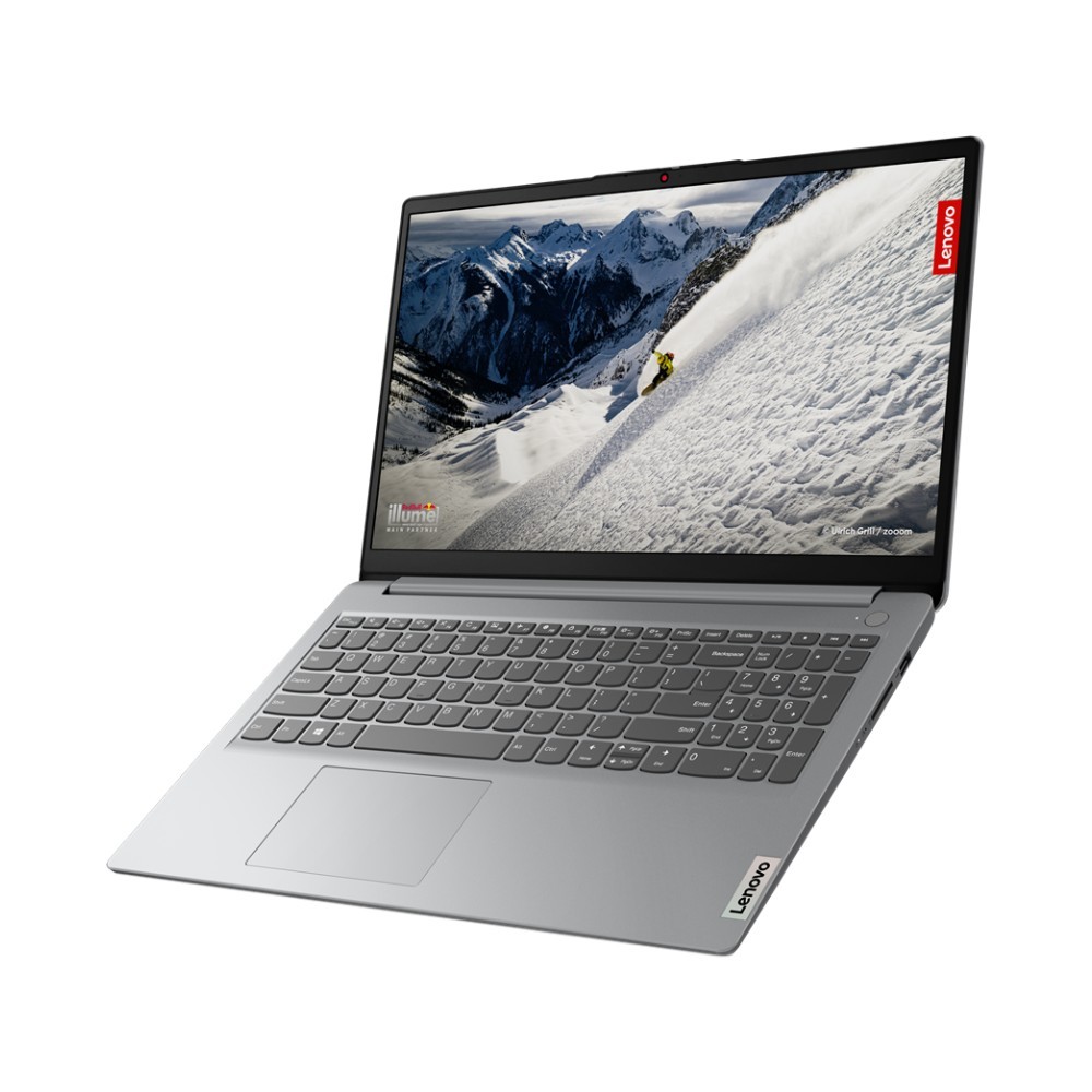 โน๊ตบุ๊ค Lenovo IdeaPad 1 15IGL782V7003KTA Cloud Grey