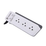 ปลั๊กไฟ Toshino TIS 3 Way 1 Switch 3 USB 2M. (CW20PD-2M) White