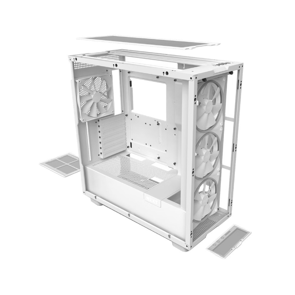 เคสคอมพิวเตอร์ NZXT Computer Case H7 Elite White
