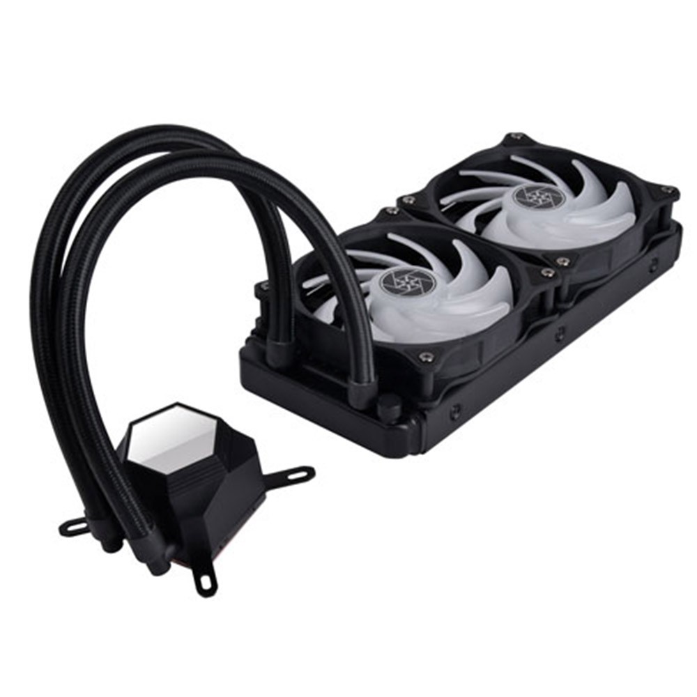 ชุดระบายความร้อนซีพียู SilverStone CPU Liquid Cooler Permafrost PF240