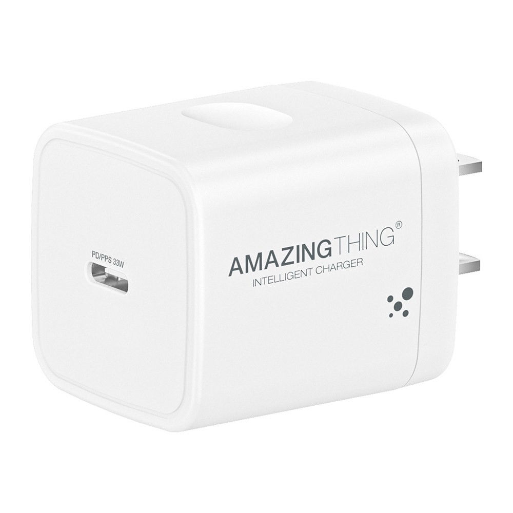 อะแดปเตอร์ AMAZINGthing Wall Charger 1 USB-C White