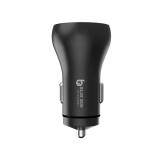 ที่ชาร์จแบตในรถ Blue Box 1 USB-A / 1 USB-C (PD20W) BB-CC02 - Black
