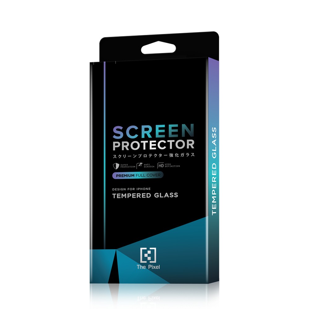 ฟิล์มกันรอย The Pixel Tempered Glass iPhone 14 Plus Black