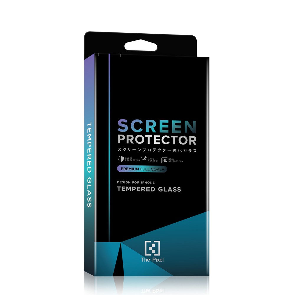 ฟิล์มกันรอย The Pixel Tempered Glass iPhone 14 Plus Black