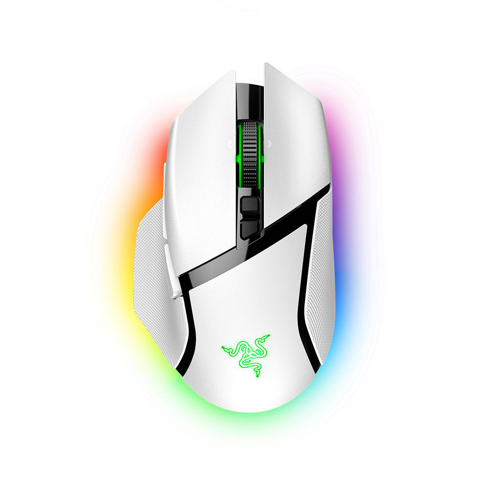 เมาส์เกมมิ่ง Razer Gaming Mouse Basilisk V3 Pro White