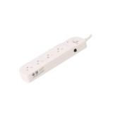 ปลั๊กไฟ TECHPRO Plug 4 Way 1 switch 3M. PLG01