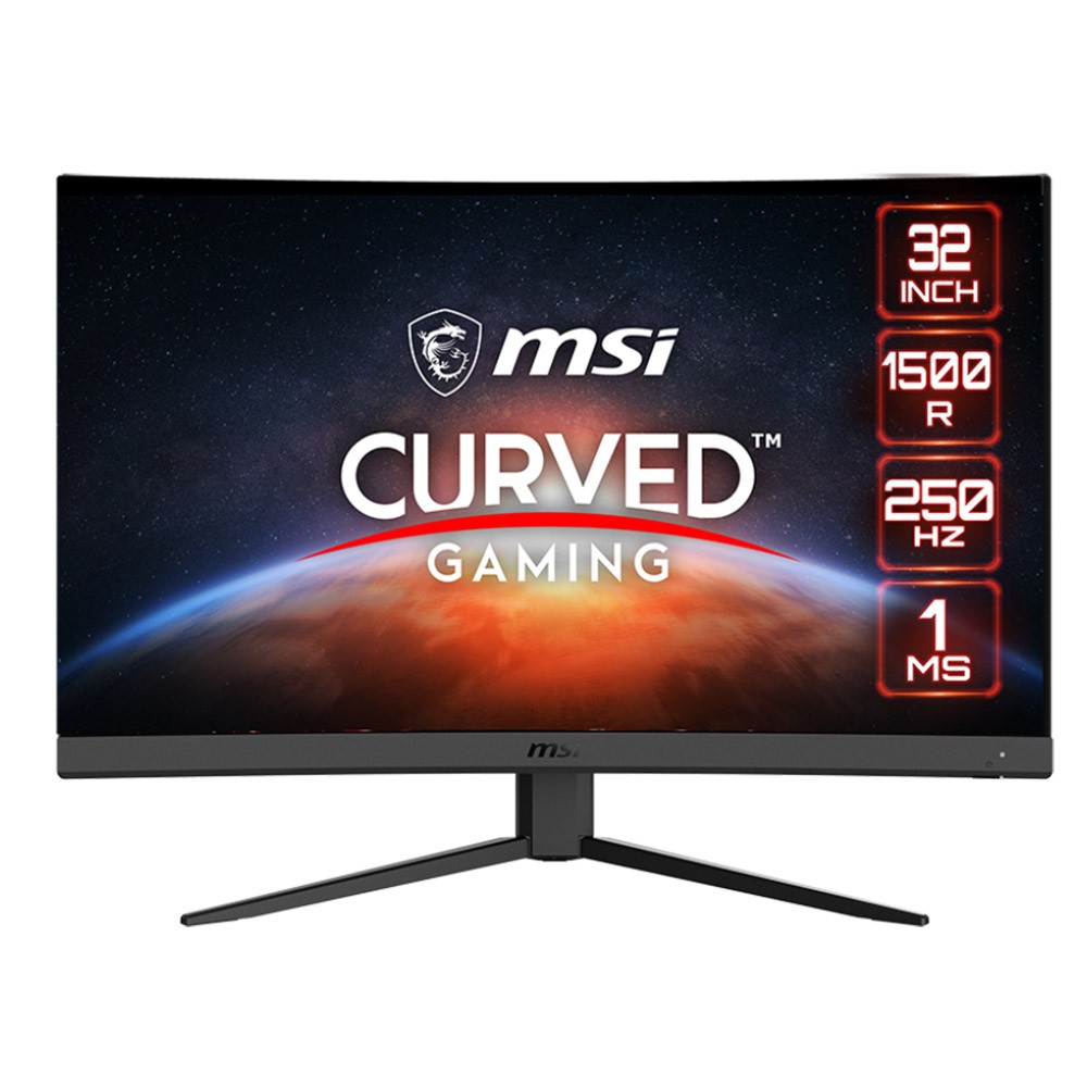 จอมอนิเตอร์ MSI G32C4X (VA 250Hz 1ms Curved 1500R)