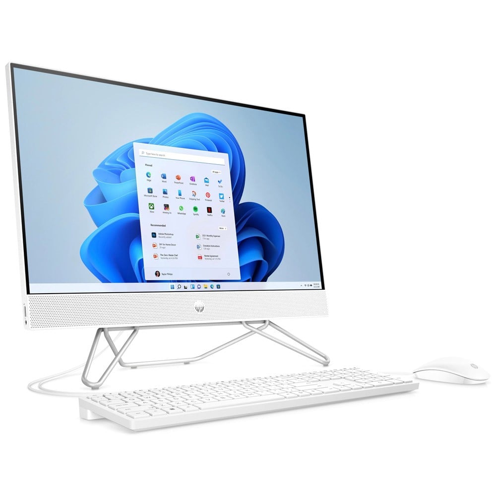คอมพิวเตอร์ ออลอินวัน HP Desktop AllinOne 24CB1019D White