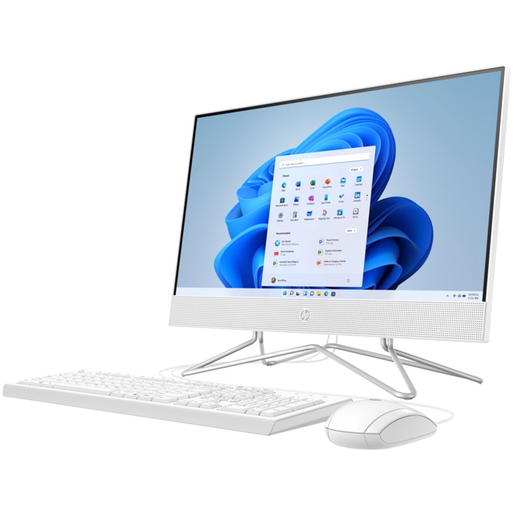 คอมพิวเตอร์ ออลอินวัน HP Desktop AllinOne 24CB1019D White