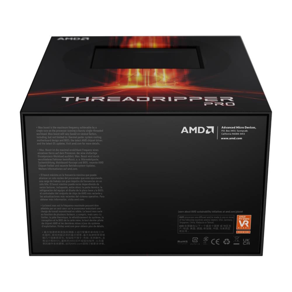 ซีพียู AMD CPU Ryzen Threadripper PRO 5965WX 3.8 GHz 24T/48T sWRX8