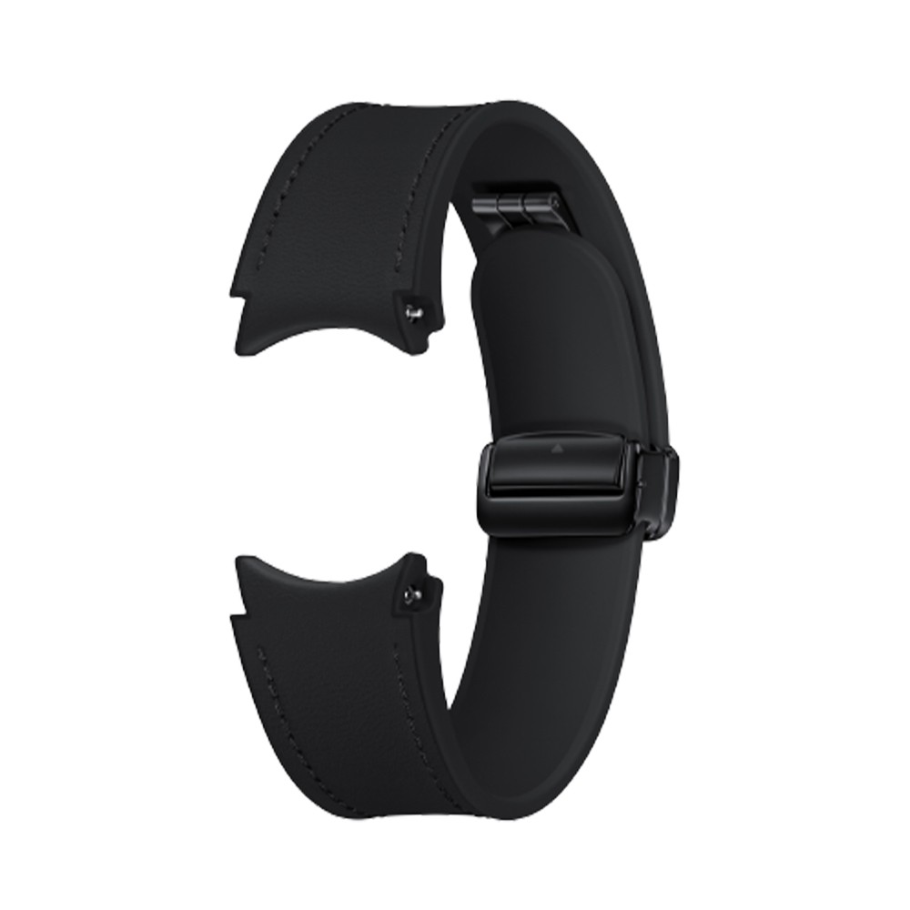 สายนาฬิกา Samsung D-Buckle Hybrid Eco-Leather Band (M/L) Watch4/5/6 Strap Black