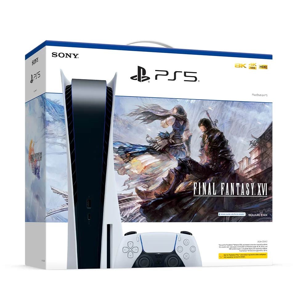 เครื่องเล่นเกม Sony PlayStation 5 Final Fantasy XVI Bundle