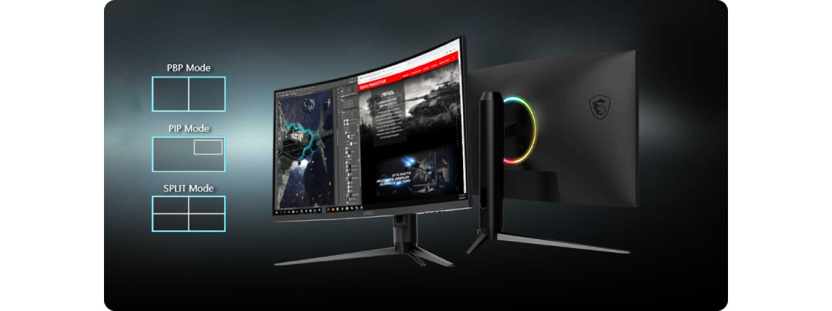 Msi Monitor Optix G Cqr Va K Hz Ms Curved Rgb