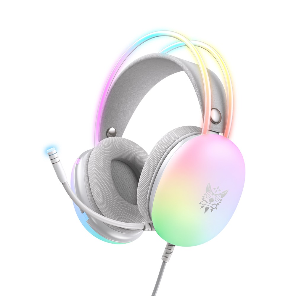 หูฟังเกมมิ่ง Onikuma Gaming Headset Hotaru White