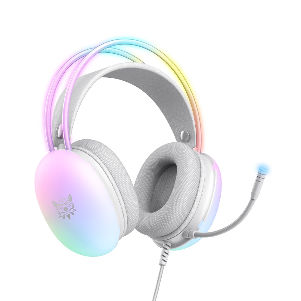หูฟังเกมมิ่ง Onikuma Gaming Headset Hotaru White