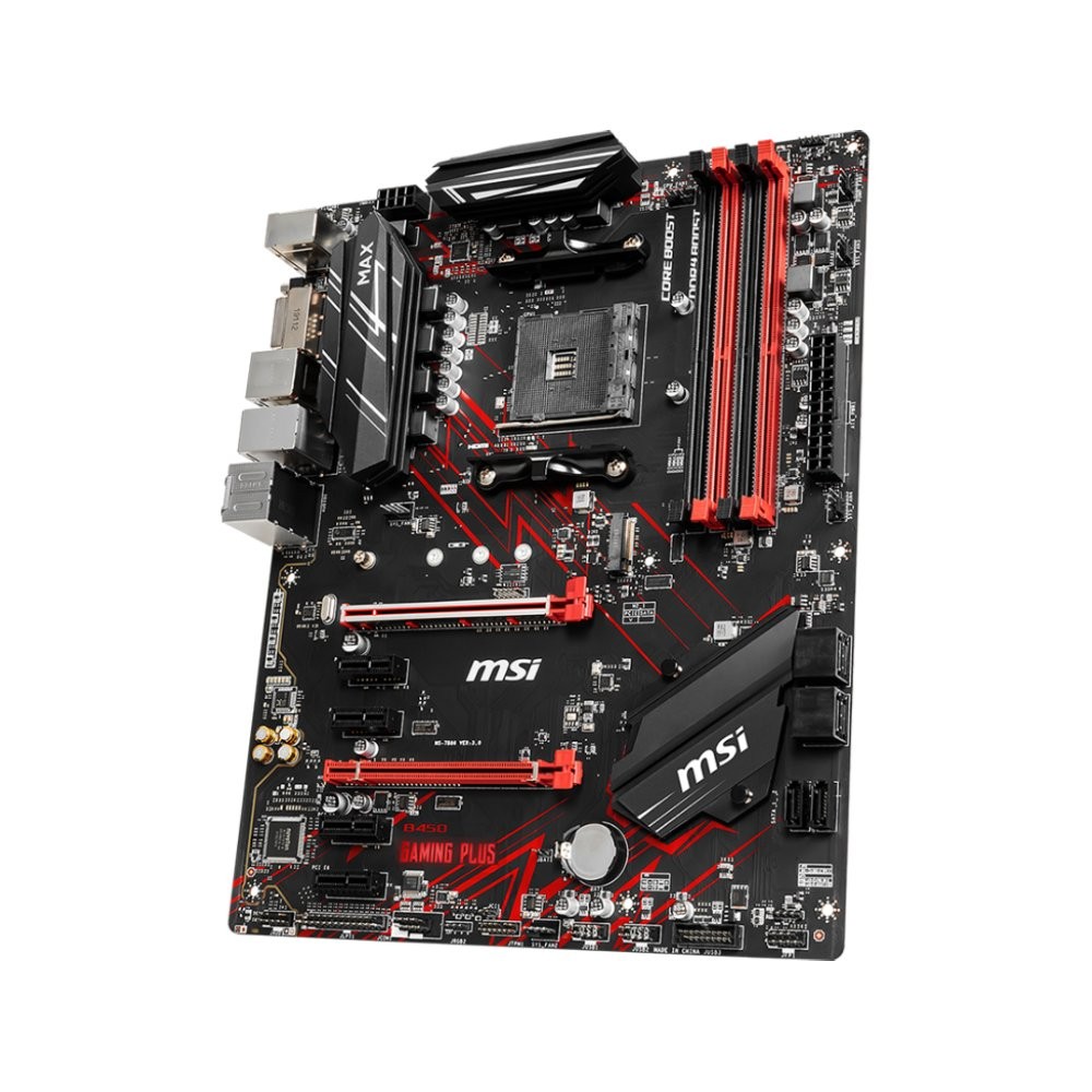 เมนบอร์ด MSI Mainboard B450 GAMING PLUS MAX AM4