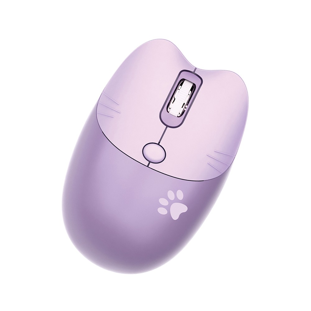 เมาส์ไร้สาย MOFii Wireless Mouse KITTEN Purple