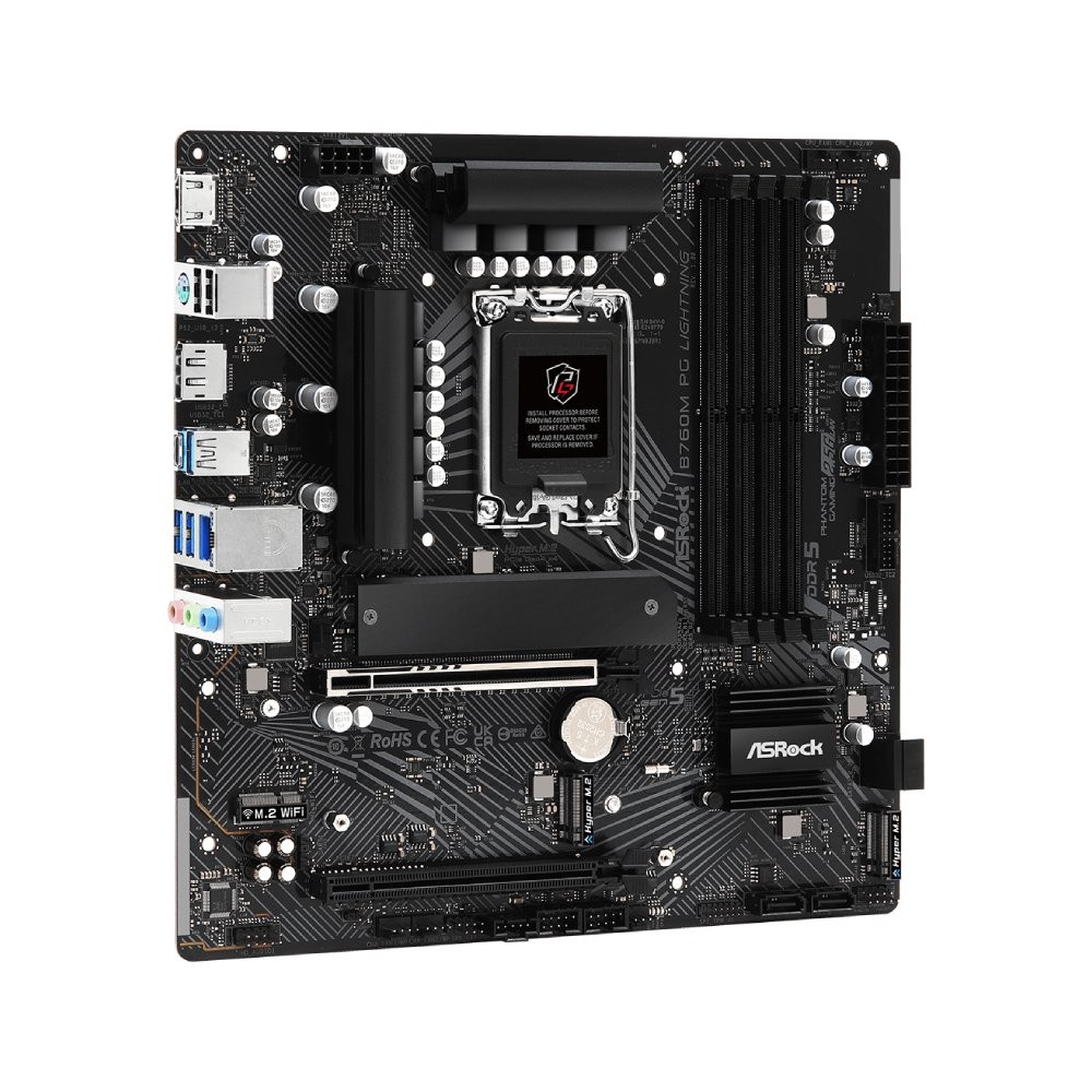เมนบอร์ด ASRock B760M PG Lightning DDR5 LGA-1700