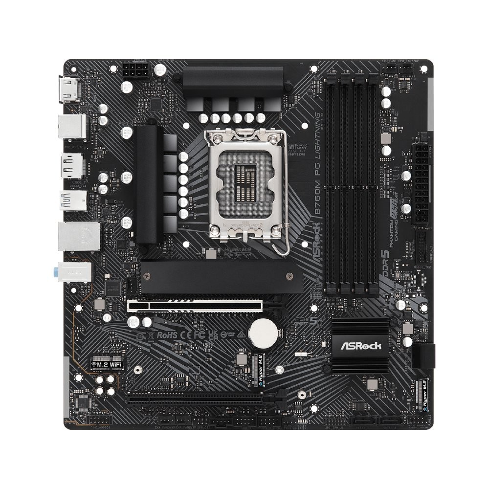 เมนบอร์ด ASRock B760M PG Lightning DDR5 LGA-1700