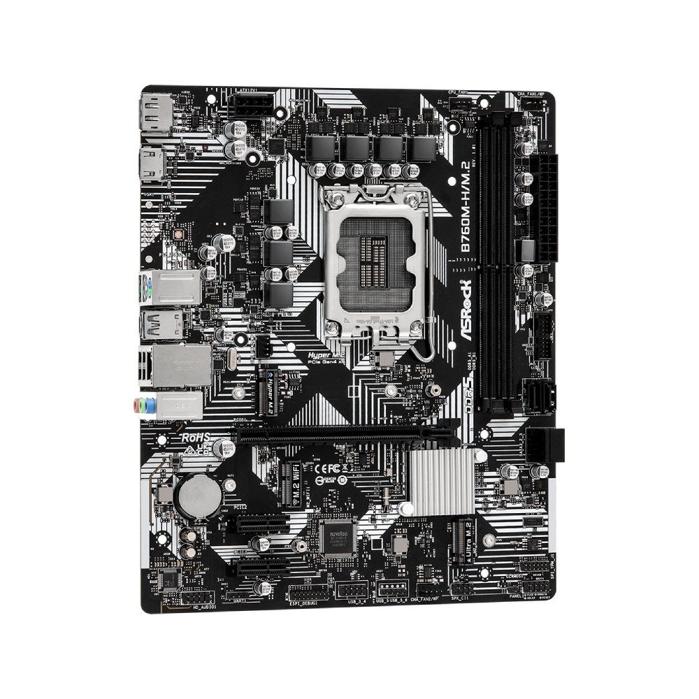 เมนบอร์ด ASRock B760M-H/M.2 DDR5 LGA-1700