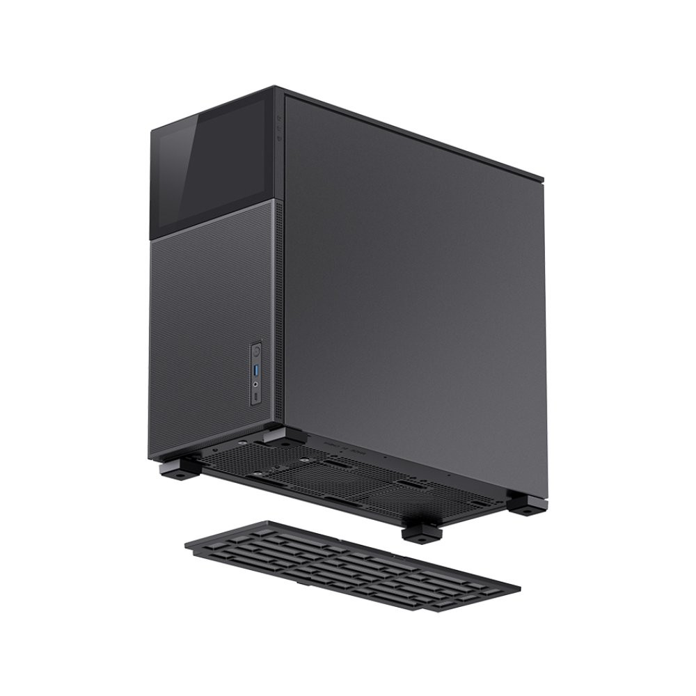 เคสคอมพิวเตอร์ Jonsbo Computer Case D41 MESH SCREEN Black