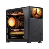 เคสคอมพิวเตอร์ Jonsbo Computer Case D41 MESH SCREEN Black