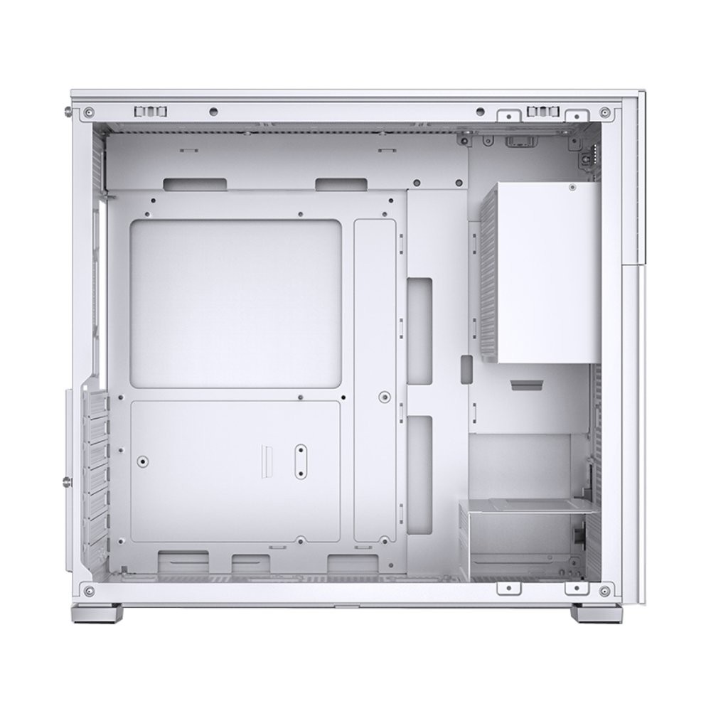เคสคอมพิวเตอร์ Jonsbo Computer Case D41 MESH SCREEN White