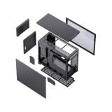 เคสคอมพิวเตอร์ Jonsbo Computer Case D31 MESH SCREEN Black