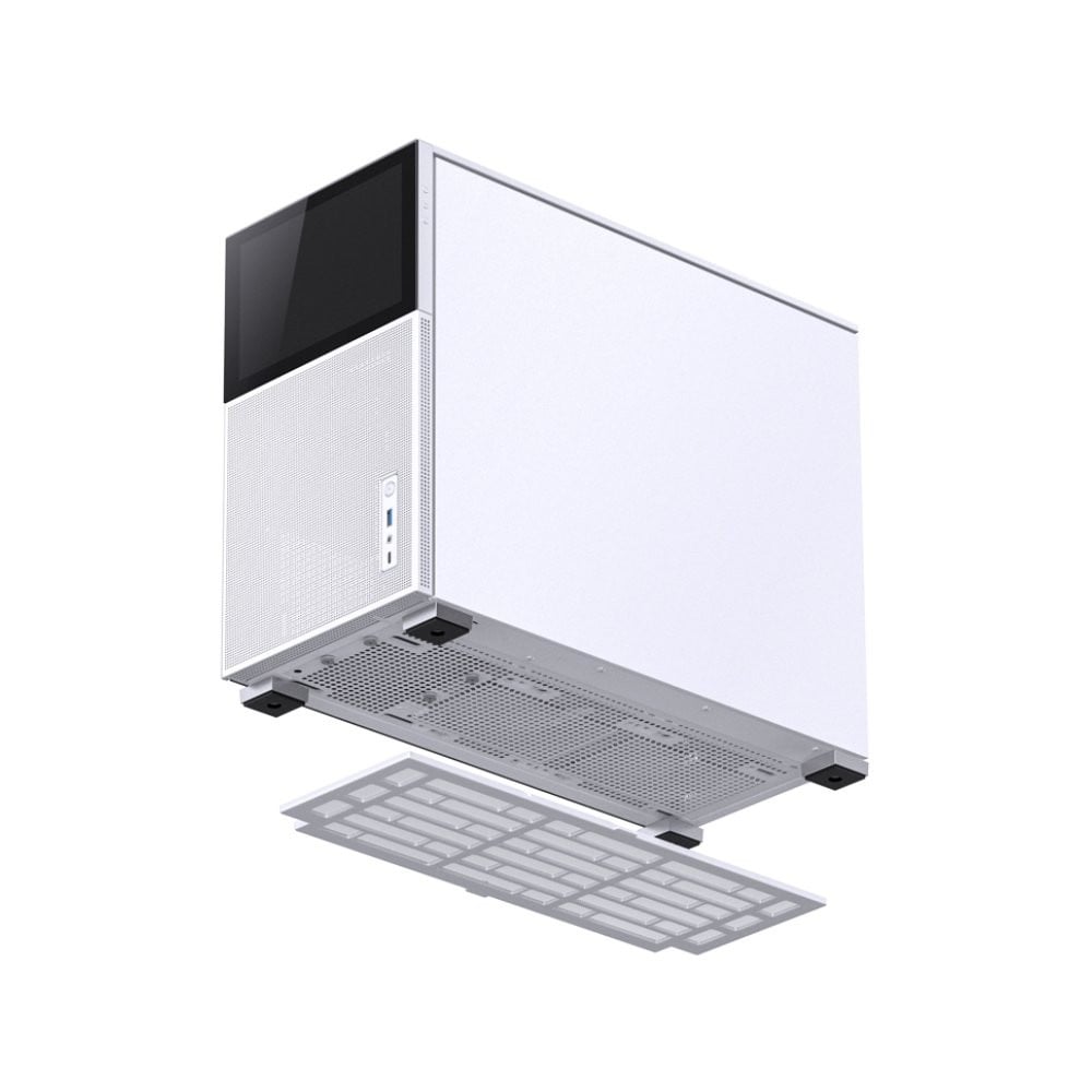 เคสคอมพิวเตอร์ Jonsbo Computer Case D31 MESH SCREEN White